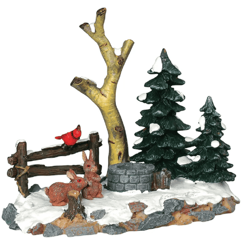 Lemax Christmas Decor Lemax Curious Bunnies Decoration