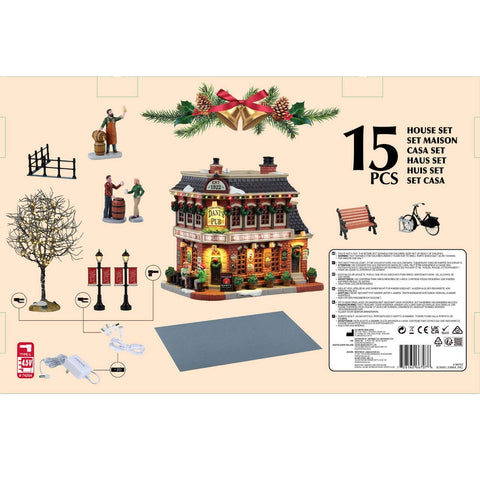 Lemax Caddington Village House Set Lemax Dani’s Pub Set