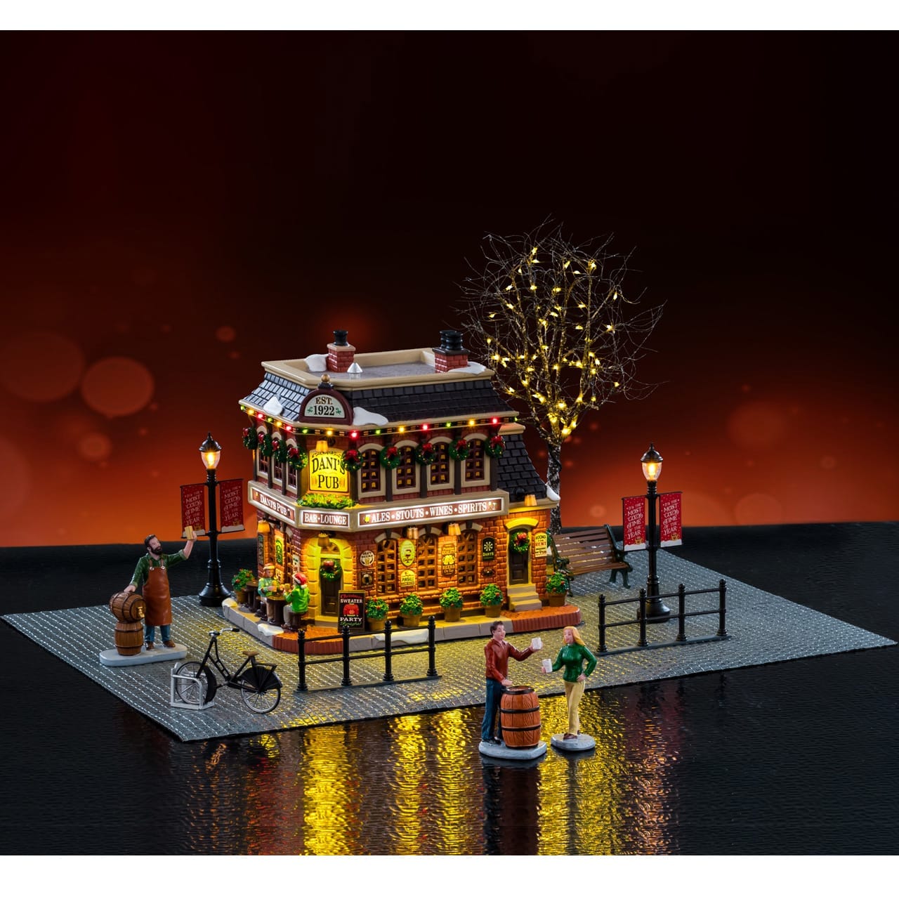 Lemax Caddington Village House Set Lemax Dani’s Pub Set