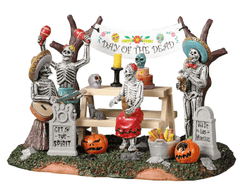 Lemax Spooky Town Figurines Lemax Day Of The Dead Party Decoration