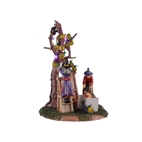 Lemax Spooky Town Table Accents Lemax Decorating the Spooky Tree, B/o (4.5v)