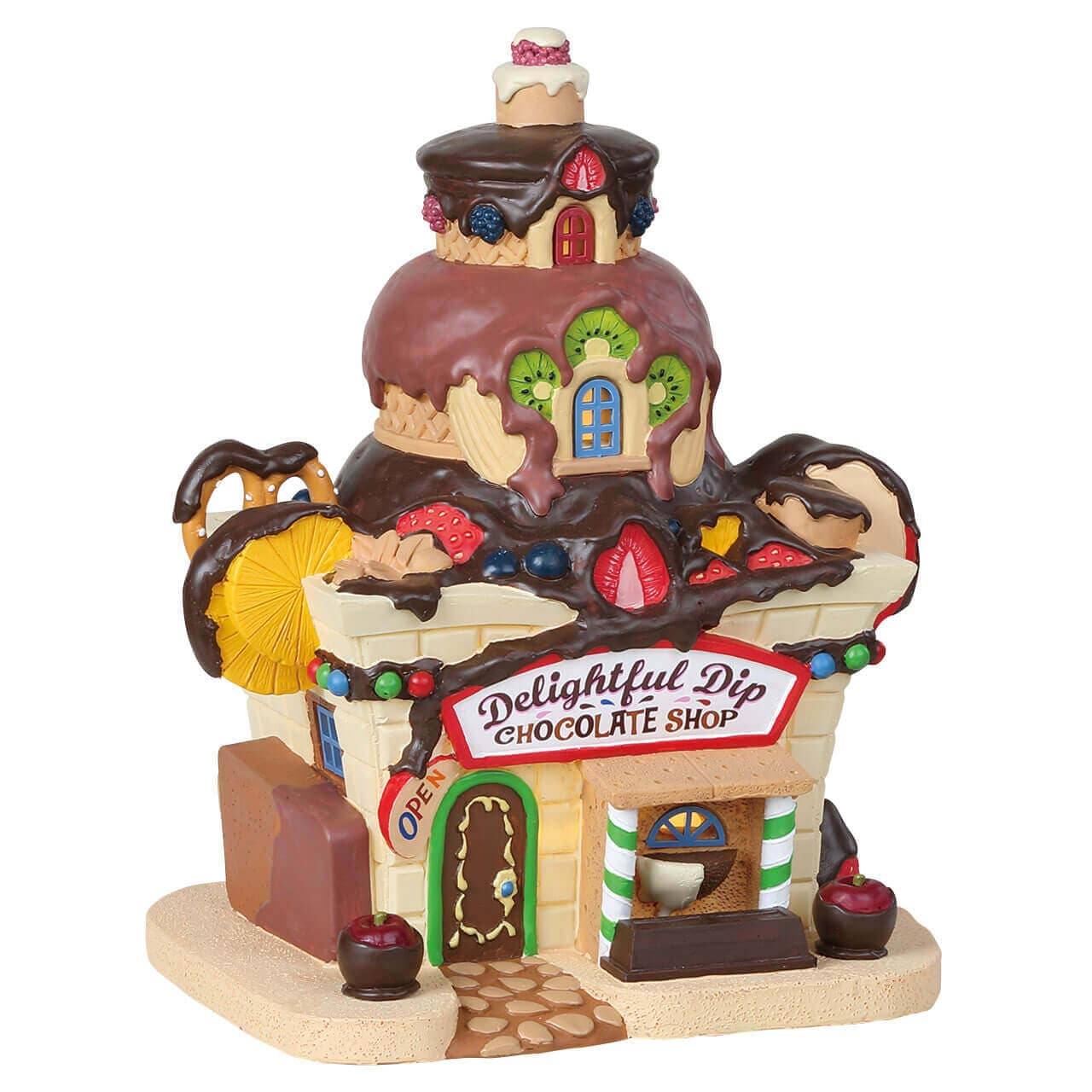 Lemax Lemax Delightful Dip Chocolate Shop, B/O (4.5v)