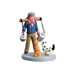 Lemax Figurines Lemax Delivering Milk