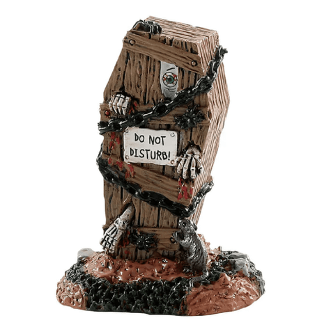 Lemax Spooky Town Figurines Lemax Do Not Disturb Decoration
