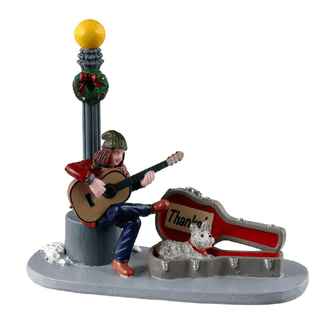 Lemax Mini Scene Decoration Lemax Downtown Busker Decoration