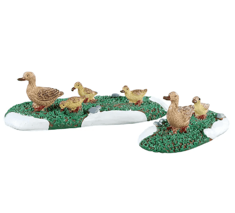 Lemax Caddington Village Lighted Buildings Lemax Ducks Decoration