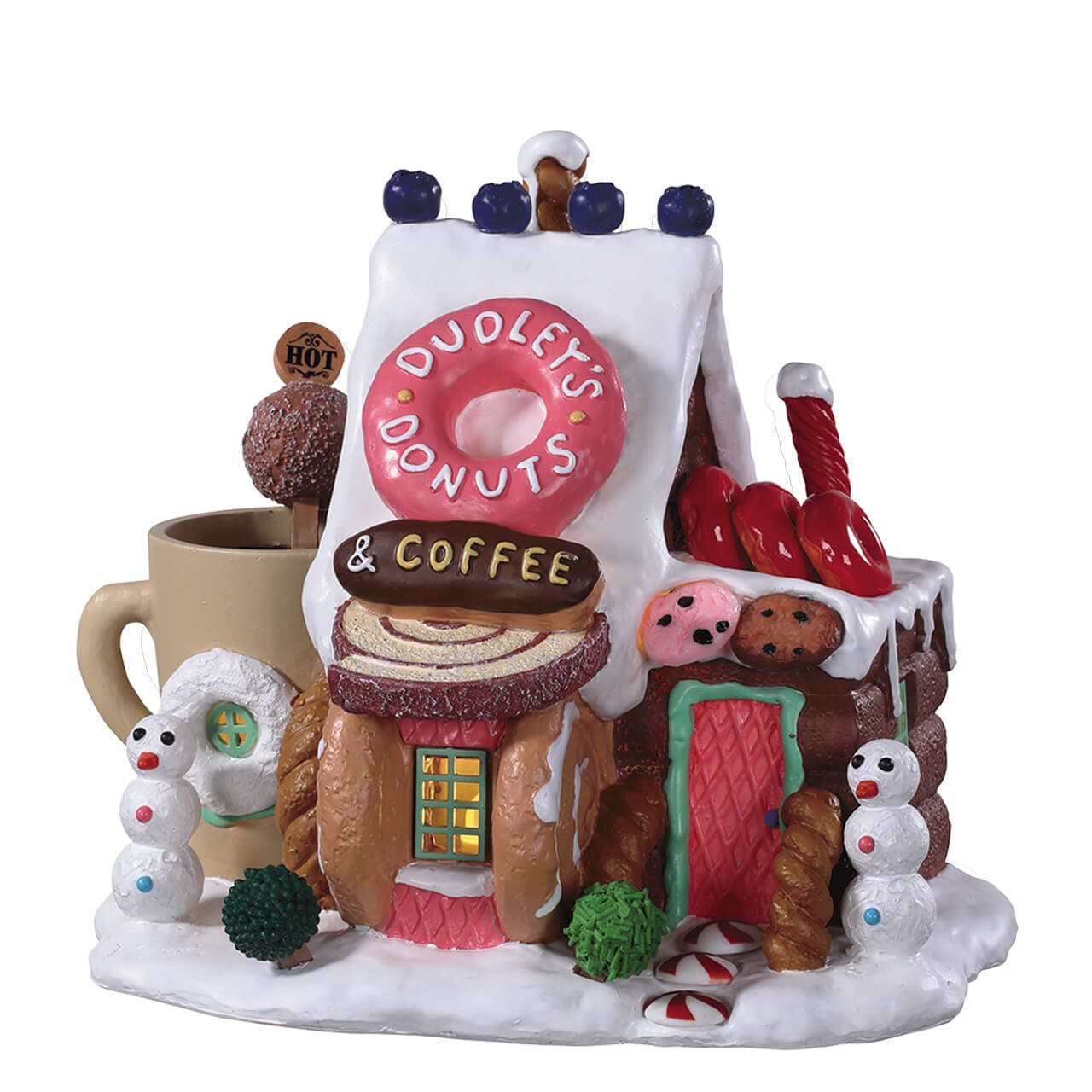 Lemax Dudley's Donut Shop, B/O (4.5v)