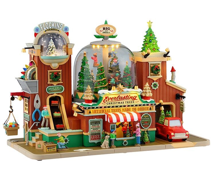Lemax Caddington Village Sights & Sounds Lemax Everlasting Christmas Trees