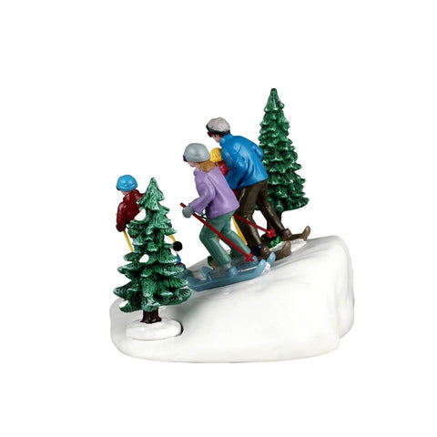 Lemax Vail Village Table Accents Lemax Family Ski Day