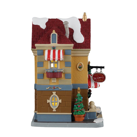 Lemax Caddington Village Lighted Buildings Lemax Father Christmas Gift Shop