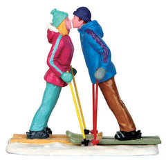 Lemax Figurines Lemax First Ski Date