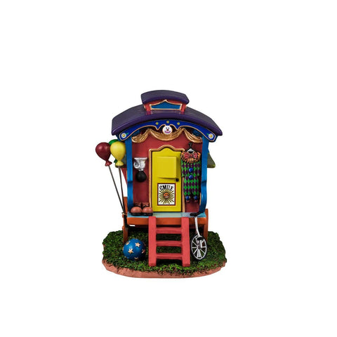 Lemax Carnival Village Table Accent Lemax Friendly The Clown Caravan