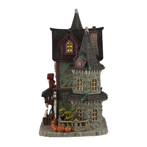 Lemax Spooky Town Lighted Buldings Lemax Frightful Fangs Dentistry