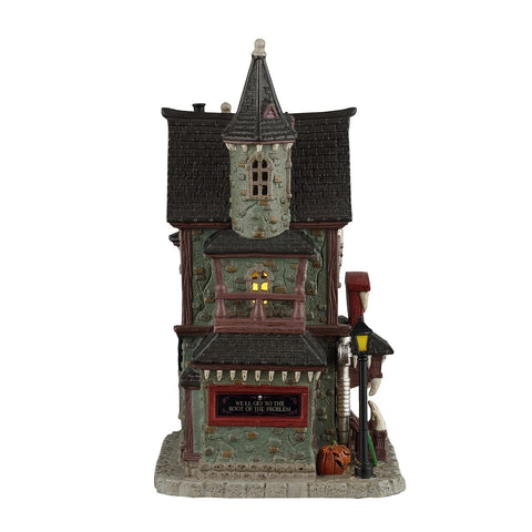 Lemax Spooky Town Lighted Buldings Lemax Frightful Fangs Dentistry