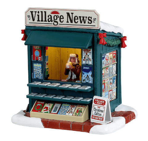 Lemax Caddington Village Lighted Buildings Lemax Good News Day Decoration
