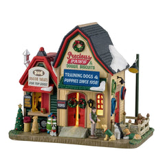 Lemax Harvest Crossing Precious Paws & Doggie Biscuits