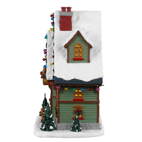 Lemax Vail Village Lighted Buildings Lemax Hide-Away Cabin