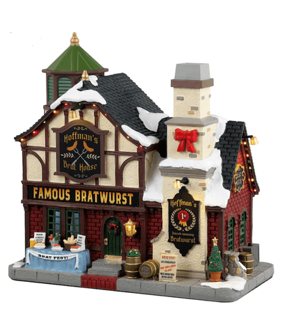 Lemax Vail Village Lighted Buildings Lemax Hoffman's Brat House Decoration