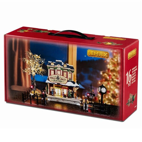 Lemax Caddington Village House Set Lemax Holly Jolly Junction Set
