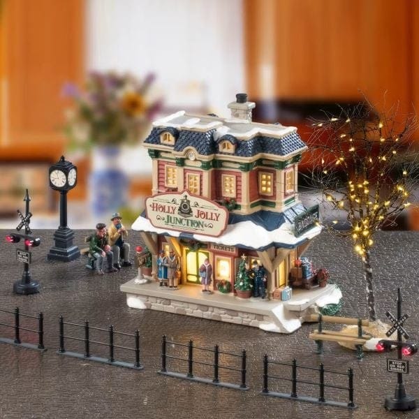 Lemax Caddington Village House Set Lemax Holly Jolly Junction Set