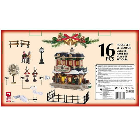 Lemax Caddington Village House Set Lemax Holly Jolly Junction Set