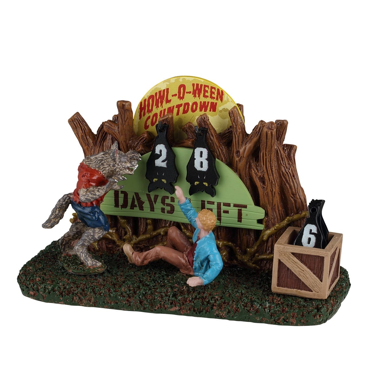 Lemax Spooky Town Table Accents Lemax Howl-o-ween Countdown