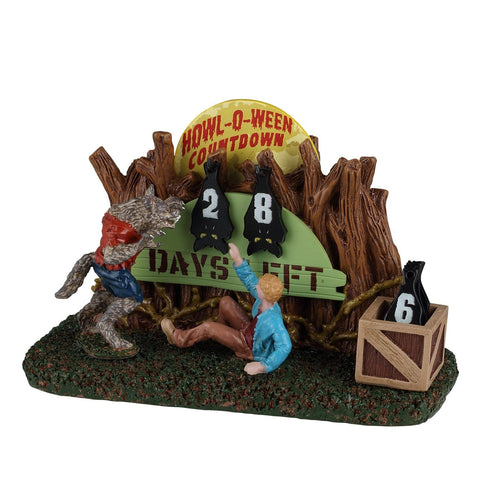 Lemax Spooky Town Table Accents Lemax Howl-o-ween Countdown