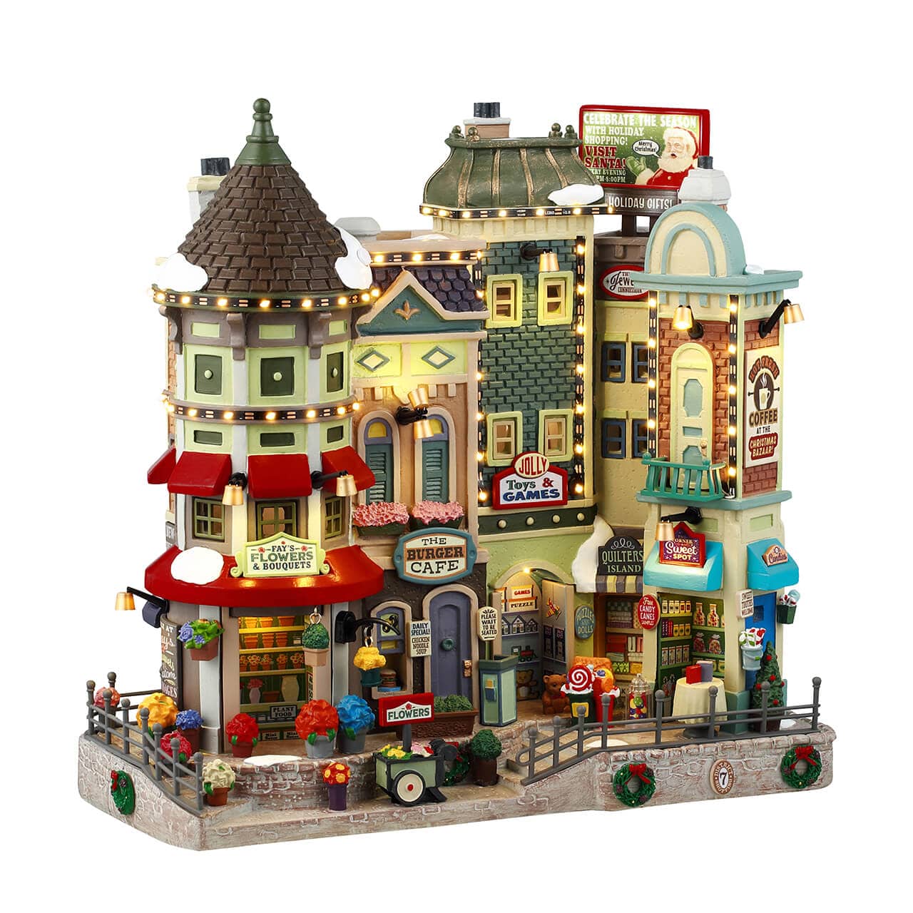 Lemax Jingle Bell Bazaar, B/O (4.5v)