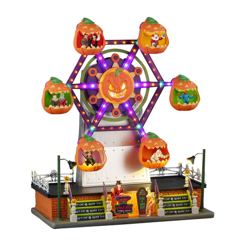 Lemax Spooky Town Sights & Sounds Lemax Jumping Jacks Ferris Wheel