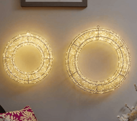 Lemax Christmas Lit Decor Lemax LED Galaxy Wreath 50cm