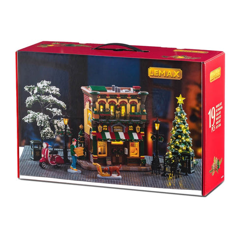 Lemax Caddington Village House Set Lemax Mario's Pizzeria & Bistro Set