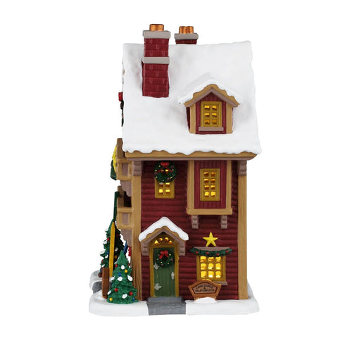 Lemax Vail Village Lighted Buldings Lemax Mountain View Hotel