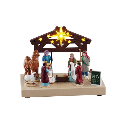 Lemax Table Accents Lemax Nativity Play