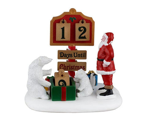 Lemax Santa's Wonderland Table Accents Lemax North Pole Countdown