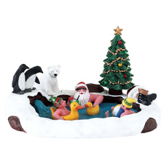 Lemax Lemax North Pole Hot Springs