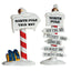 Lemax Lemax North Pole Signs, Set of 2