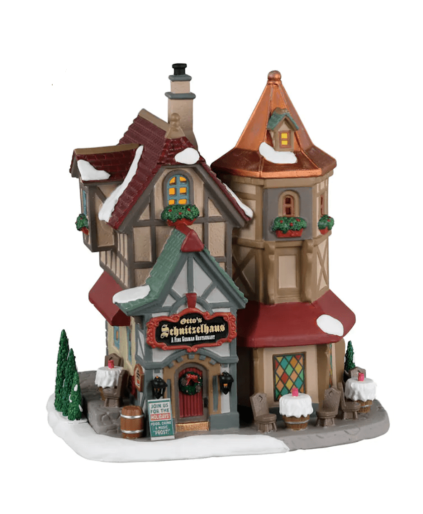 Lemax Vail Village Lighted Buildings Lemax Otto's Schnitzelhaus Decoration