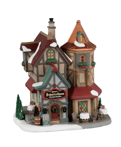 Lemax Vail Village Lighted Buildings Lemax Otto's Schnitzelhaus Decoration