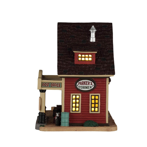 Lemax Harvest Crossing Lighted Buldings Lemax Parker's Corner