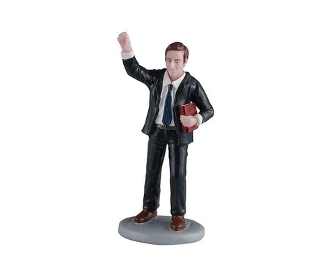 Lemax Figurines Lemax Pastor Waving