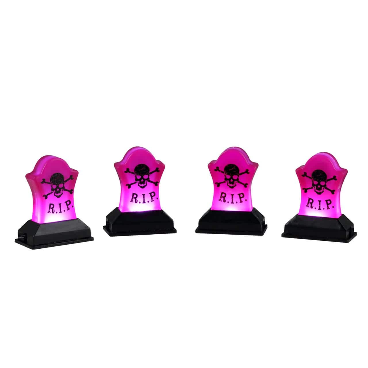 Lemax Spooky Town Lighted Accessories Lemax Pathway Lights, Set of 4, B/o (4.5v)