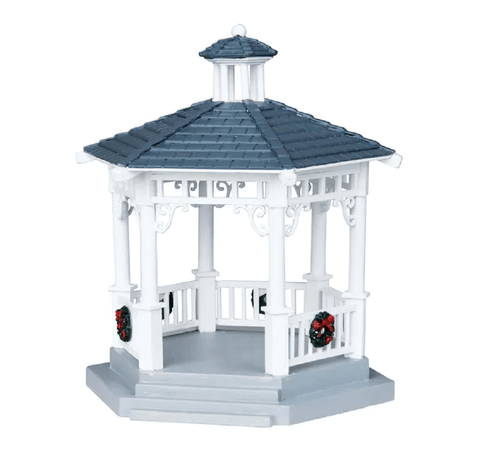 Lemax Christmas Decor Lemax Plastic Gazebo Set of 6 Decoration