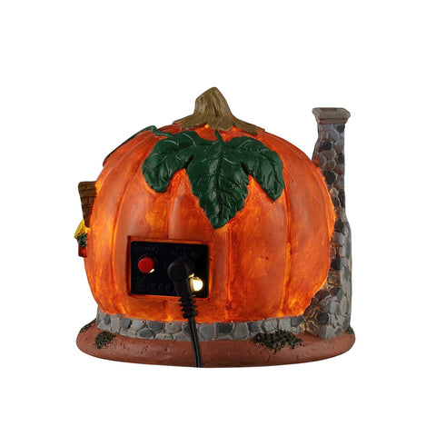 Lemax Spooky Town Table Accents Lemax Pumpkin Skull House, Ac Adaptable