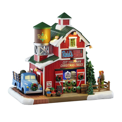 Lemax Harvest Crossing Lighted Buldings Lemax Reid's Trees And Wreaths