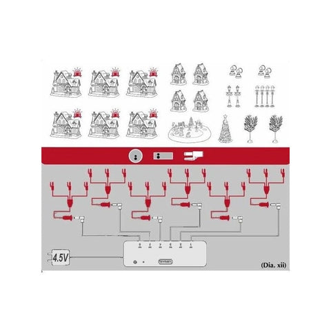 Lemax Adaptors and Lighting System Lemax Remote Control Box