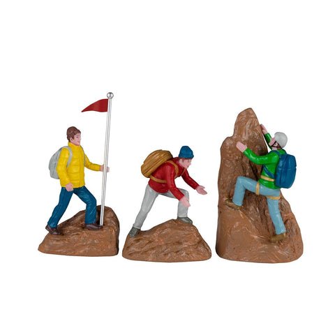 Lemax Rock Climbers, Set Of 3