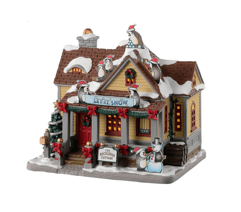 Lemax Caddington Village Lighted Buildings Lemax Rockledge Cottage Decoration