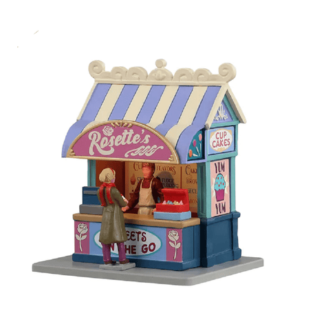 Lemax Caddington Village Lighted Buildings Lemax Rosette's Dessert Bar Decoration