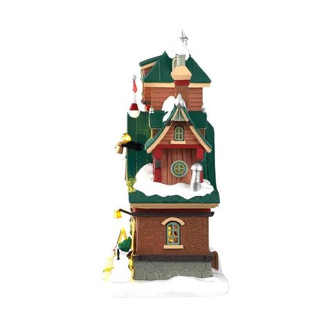 Lemax Santa's Wonderland Lighted Buldings Lemax Santa's Elf Dormitory, B/o (4.5v)