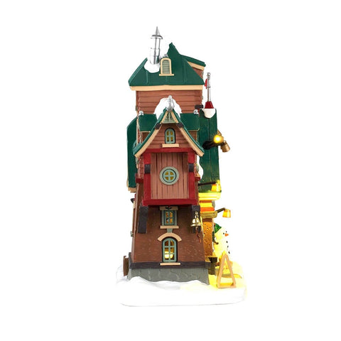 Lemax Santa's Wonderland Lighted Buldings Lemax Santa's Elf Dormitory, B/o (4.5v)